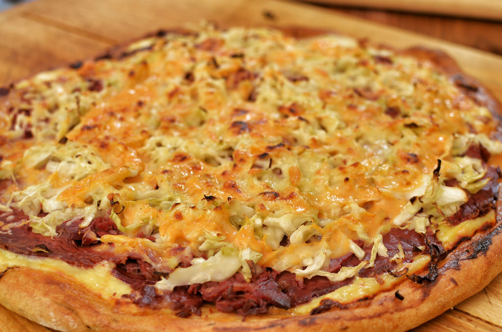 Reuben Pizza - Recipes - Pickle Packers International