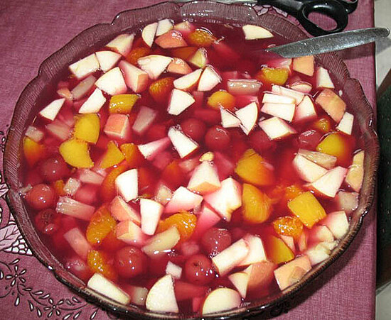 Spring Sauerkraut And Fruit Salad