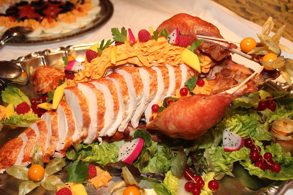 Smoked Turkey, Pickle And Apricot Salad