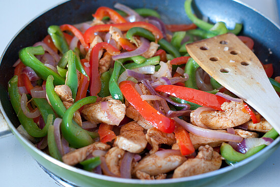 Chicken And Pickled Pepper Fajitas